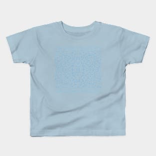 Abstract Collide French Blue Kids T-Shirt